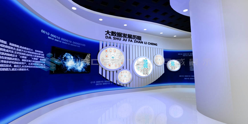 數(shù)字展廳設計內部圖