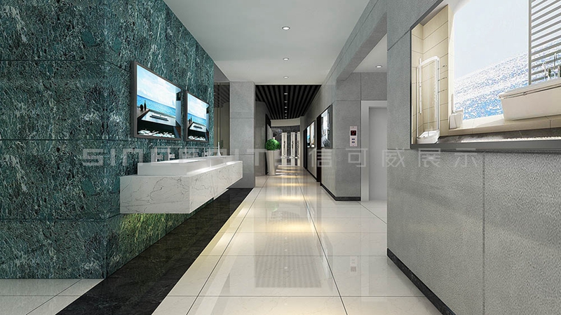 衛(wèi)浴墻展示設計