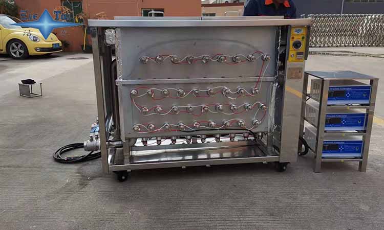 超聲波換能器在清洗槽中的分布及粘結(jié)問題 超聲波換能器在清洗槽中的分布及粘結(jié)問題