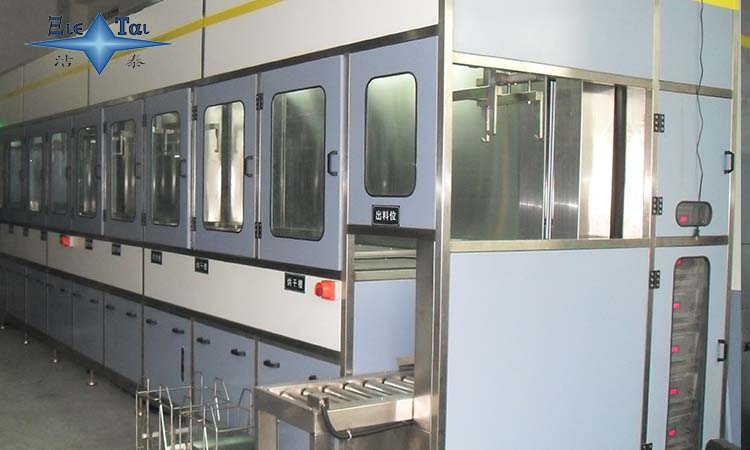 履帶式超聲波清洗機(jī)的工藝流程與優(yōu)點(diǎn)介紹