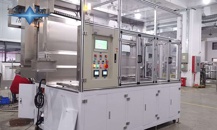 大型超聲波清洗機(jī)：潔泰助力精密制造，徹底清除盲孔油泥